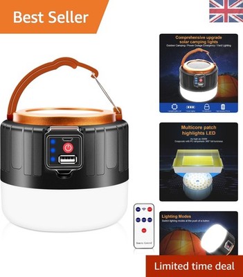 Robuste Solar Camping Laterne - 1000LM & USB-Aufladung mit Fernzugriff