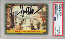 1981 Topps Indiana Jones Karen Allen SIGNED Marion Card PSA DNA COA Autograph