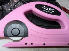 VLOXO Cordless Electric Scissors, 4V Rotary Scissors Pink Open Box Y4102