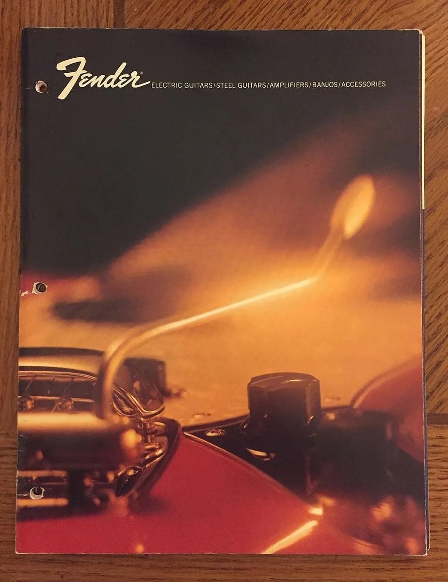 趣味 Vintage 1970 Fender Full Lineup Catalog 1970 Fender