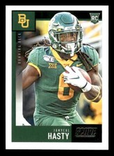 2020 Score #383 Jamycal Hasty Rookie Baylor Bears