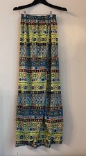 Vintage Rare ROSE MARIE REID Skirt Bikini Cover Up Psychedelic Multicolor Sz 12