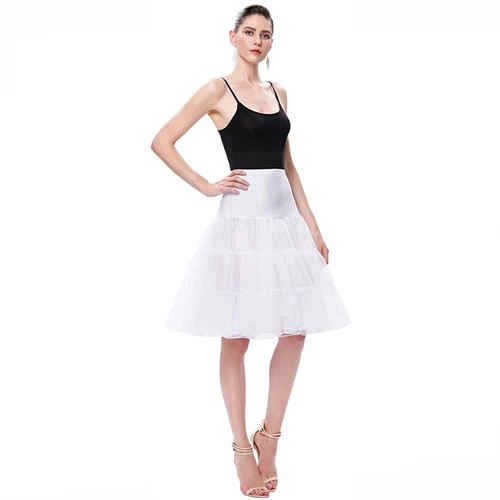 50's Petticoat Underskirt Retro Vintage Swing 1950's Rockabilly-UK-- - Picture 3 of 9