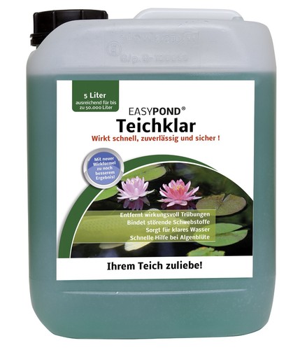 Chiarificante Acqua Laghetto Unique Koi Teichklar 5000 Ml - Chiara L'acqua Del Laghetto Verde E Torbida, Fino A 50.000 Litri Acqua Chiara Laghetto - Foto 7