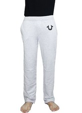 True Religion Brand Men's Heather Big Horseshoes Logo Sweatpants Pants NWT