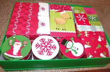 RARE 38 Item Barrington Studios Limited Cookie/Candy Gift Boxes Christmas Winter