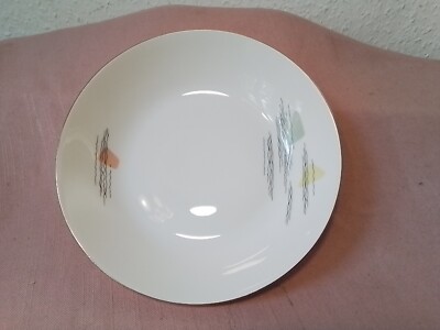 Arzberg Porzellan,Teller,Suppenteller,Form 2025,Abstrakt,Vintage 50er,#2