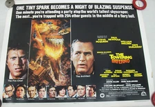 1974 "The Towering Inferno" Movie Poster (28"x 22") Half Sheet, Steve McQueen