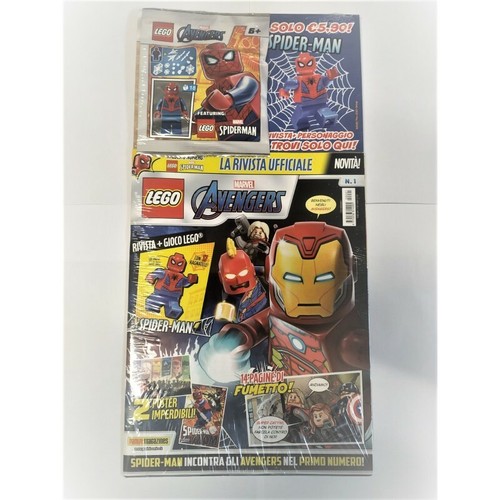 lego iron spider magazine