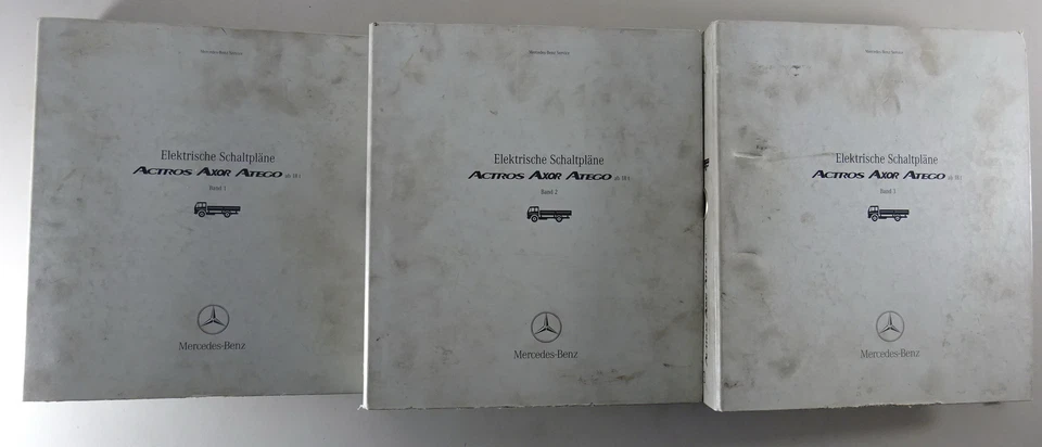 Manual de Taller Eléctrico Diagramas de Cableado Mercedes Camión Actros / Axor / - Imagen 2 de 4