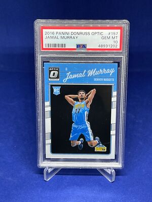 JAMAL MURRAY 2016-17 PANINI DONRUSS OPTIC ROOKIE RC #157 PSA 10