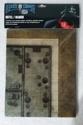 Deadlands Noir, Grid map, Hotel/Manor, NOS!
