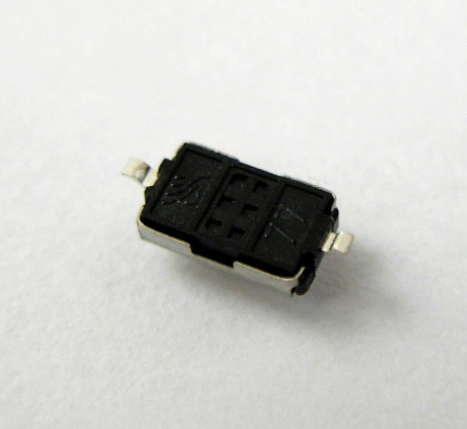 5x Micro switch rupteur 3,5 x 6 x 2,5mm Button Touch switch Contact SMD 2 pins - Photo 3/4