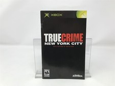 True Crime: New York City - Microsoft Xbox OG - Instruction Manual Only FRENCH