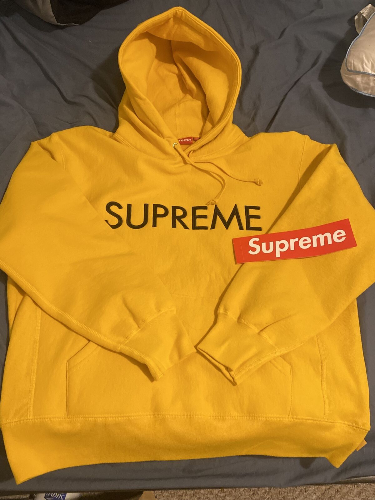 supreme capital hooded sweatshirt 