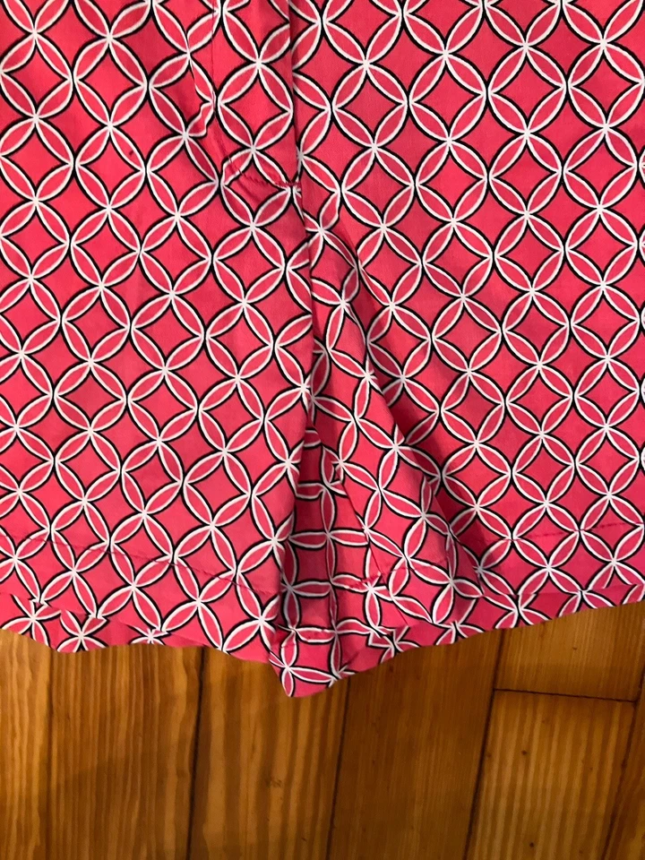 Pantalones Cortos Crown & Ivy Talla 6 CAROLINE Mujer Rosa Bolsillos Foto 4 de 4