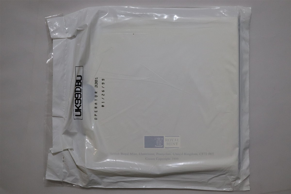 🧭 🇬🇧 UK GB 5 POUNDS 1997/1999 DIANA ROYAL MINT SEALED IN FOLDER