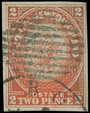 Canada / Newfoundland Scott 2 Gibbons 2 Used Stamp