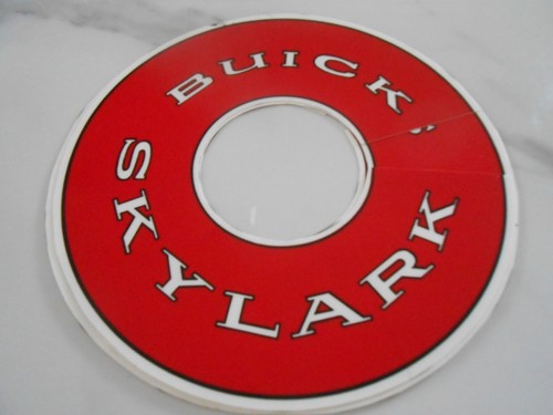 1962-63 Reproduction Buick Skylark Air Cleaner Decal 7 1/2" Clear