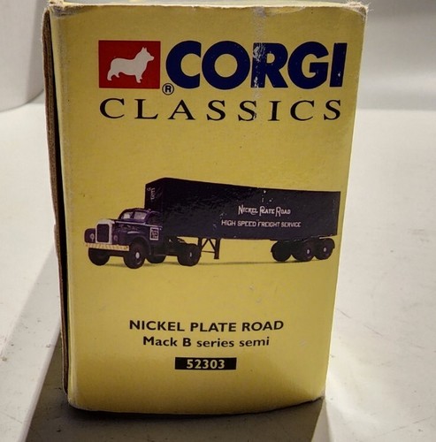 Corgi Classic 1:50 Scale Mack B Series Semi Nickel Plate Road - Picture 9 of 9