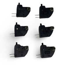 Universal 12 Volt Push/Snap Button ON/OFF Industrial Micro Limit Switch 6-PACK 