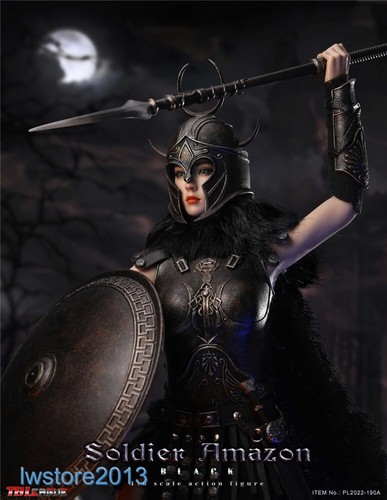 Muñeca soldado TBLeague 1/6 PL2022-190A Amazon negra 12" figura de acción femenina juguetes - Imagen 7 de 11