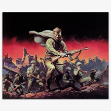 Vintage Print 140- The Lieutenant