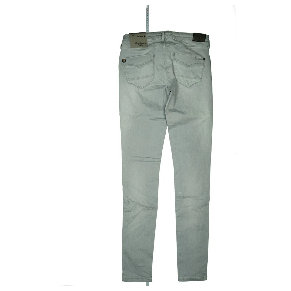 PEPE JEANS Pixlette Niñas Niños Pantalones Súper Elásticos Talla M 14 Y 164CM Gris NUEVO. Foto 3 de 4