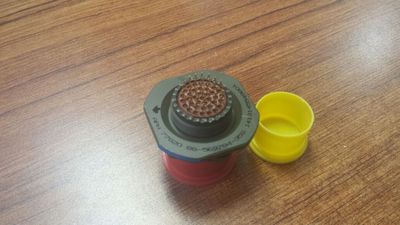 AMPHENOL 88-569784-35S Conn Cylindrical Circular SKT 37 POS Solder ST Jam Nut 