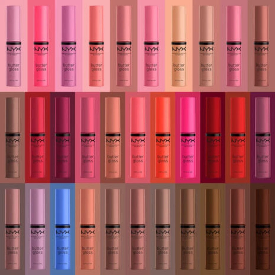 NYX PROFESSIONAL MAKEUP Butter Gloss Non-Sticky Cruelty Free Smooth Lip Gloss