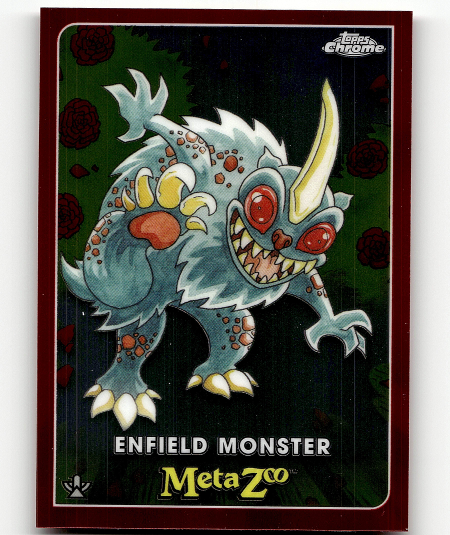 Base - MetaZoo Enfield Monster Topps Chrome Series 0 #89 Silver | eBay