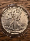 1943 P Liberty Walking Half Dollar, no mint mark