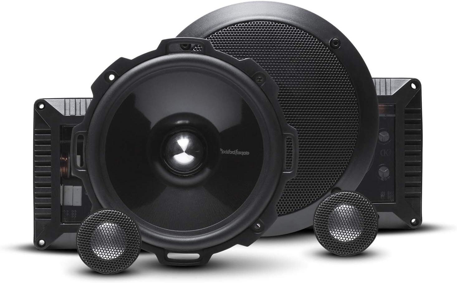 2x Rockford Fosgate T2652-S Power 6.5" Aluminum Component Sp