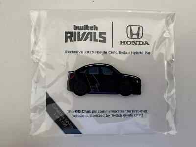 Twitch Rivals | 2025 Honda Exclusive Civic Hybrid Pin - TwitchCon 2024 LE5000