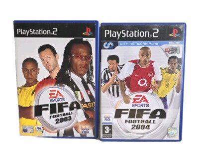 FIFA Fußball Playstation 2 Spiele, Fifa Football 2003 & Fifa Football 2004