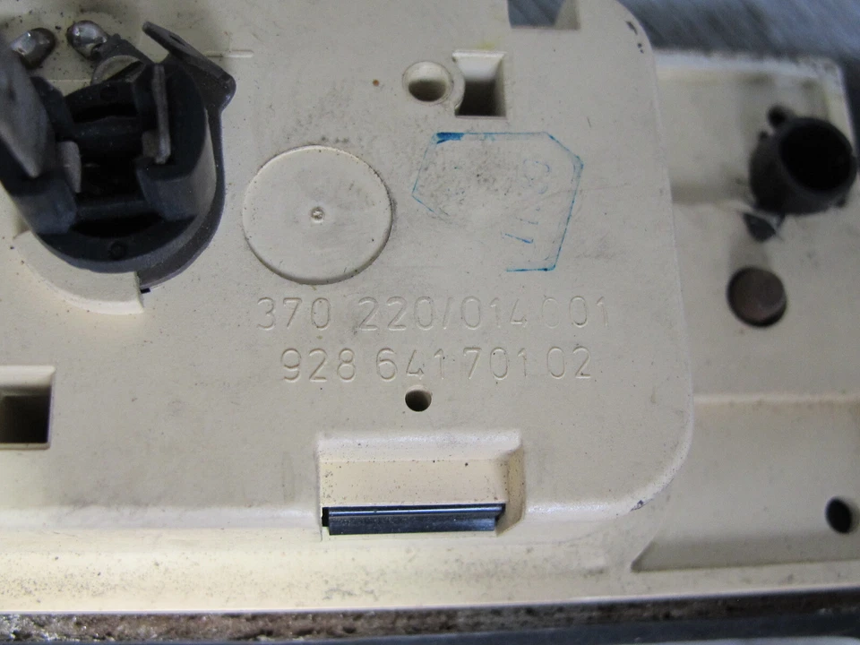 PORSCHE 928 S 1983-1986 CONSOLA CENTRAL PALANCA DE CAMBIOS MOLDURA PANEL CON RELOJ Foto 3 de 4