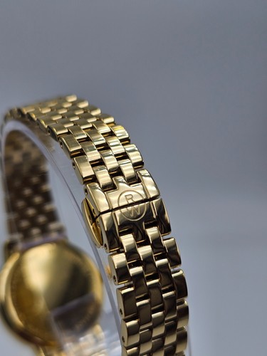 Raymond Weil Toccata 29mm klassische Damen Perlmutt Diamant Gold Uhr - Bild 10 von 11