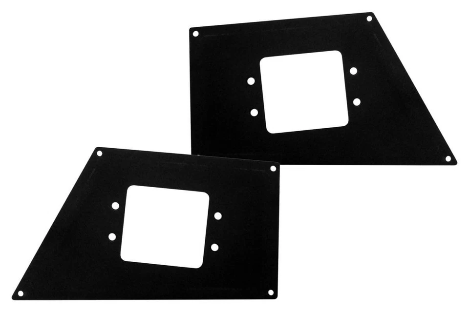 Placas de luz delanteras Go Rhino 241731T 3x3 montaje empotrado BR5/BR10 Foto 2 de 4