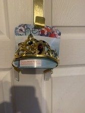 New Disney Store Merida Brave Metal Tiara Crown W/ Crystal Gems Child Size OSFM
