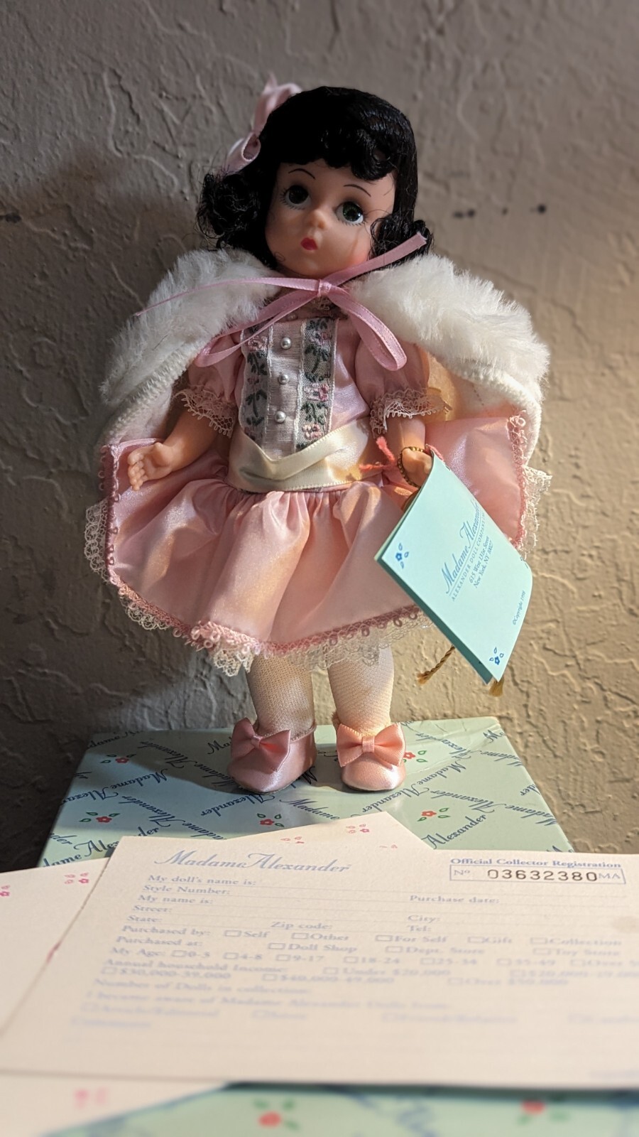 VTG Madame Alexander 8-in Doll  8 in "A Little Princess" #14120 75th Anniversary