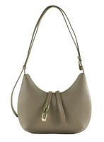 Furla Goccia Shoulder Bag S Schultertasche Tasche Stucco Gray + Mauve Grau Neu