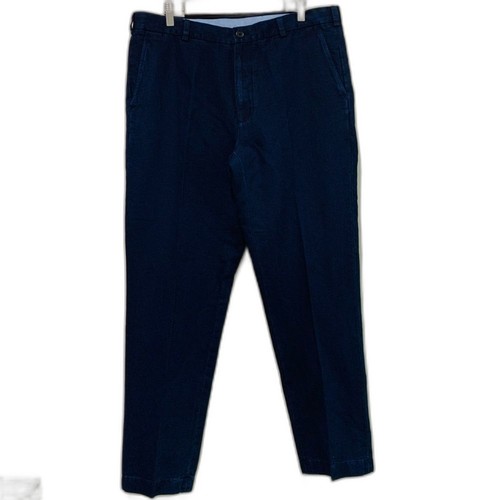 Brooks Brothers Clark Linen Cotton Men's Navy Blue Pants size 38/32