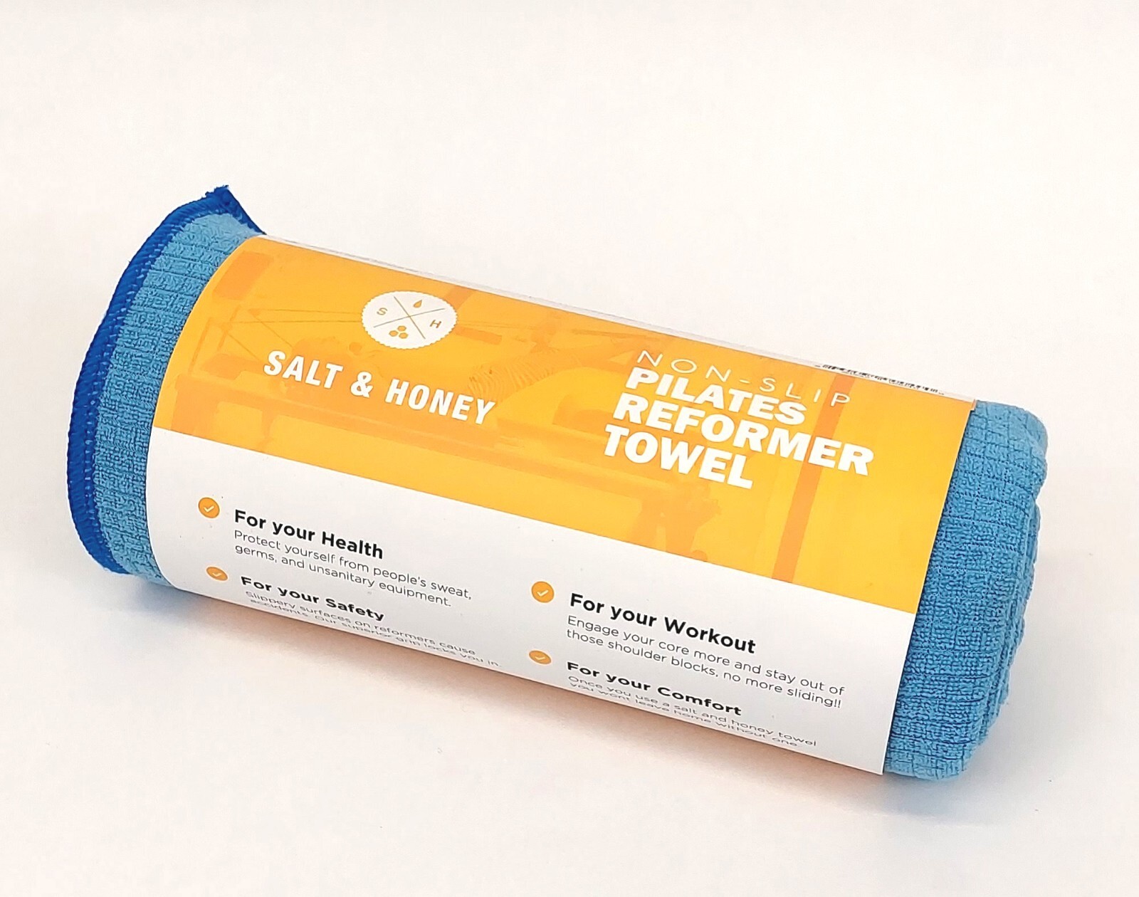 NEW Salt & Honey Non-Slip Pilates Reformer Workout Towel and Mat