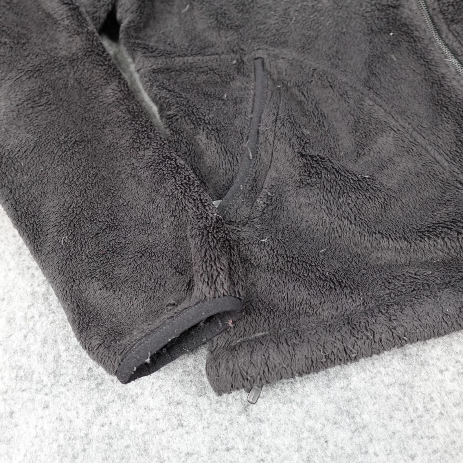 north-face denali hooded full zip fleece hoodie jacket