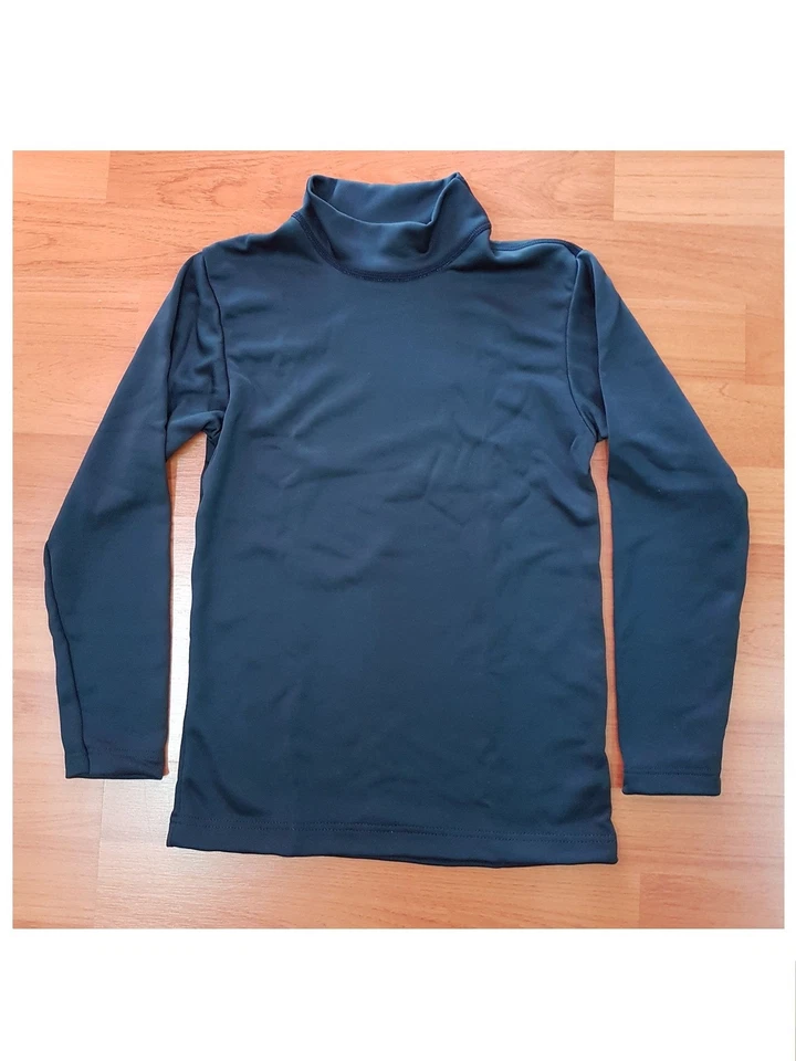 Mico Sport T-Shirt À Col Roulé Thermique, Enfants - Art. IN2789-002 (Bleu) - Photo 3/3