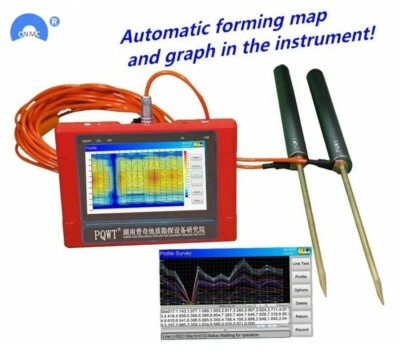 TC150 Portable Underground Water Finder Mine Locator Shell Water Detector;;;