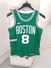NIKE NBA BOSTON WALKER BASKETBALL JERSEY CW3659-317 GREEN WHITE MENS SIZE MEDIUM