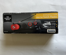 Sharper Image crank radio/LED flashlight