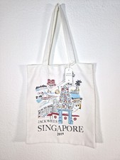 Jack Wills Tote Bag Ambleshire Singapore Shopper 2019 White Shopping Souvenir