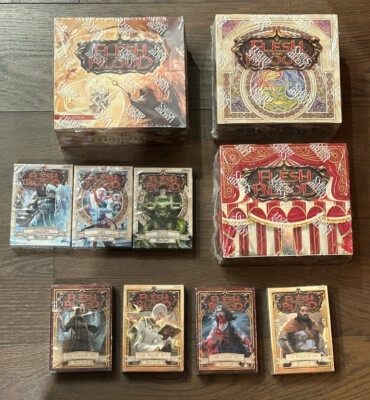 Flesh and Blood - 3 Booster and 7 blitz decks NEW
